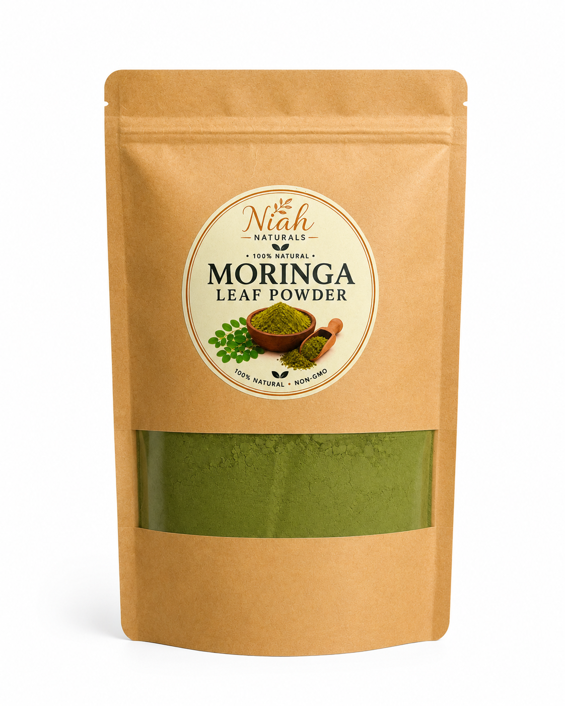Niah Naturals Moringa Leaf Powder — 2 oz